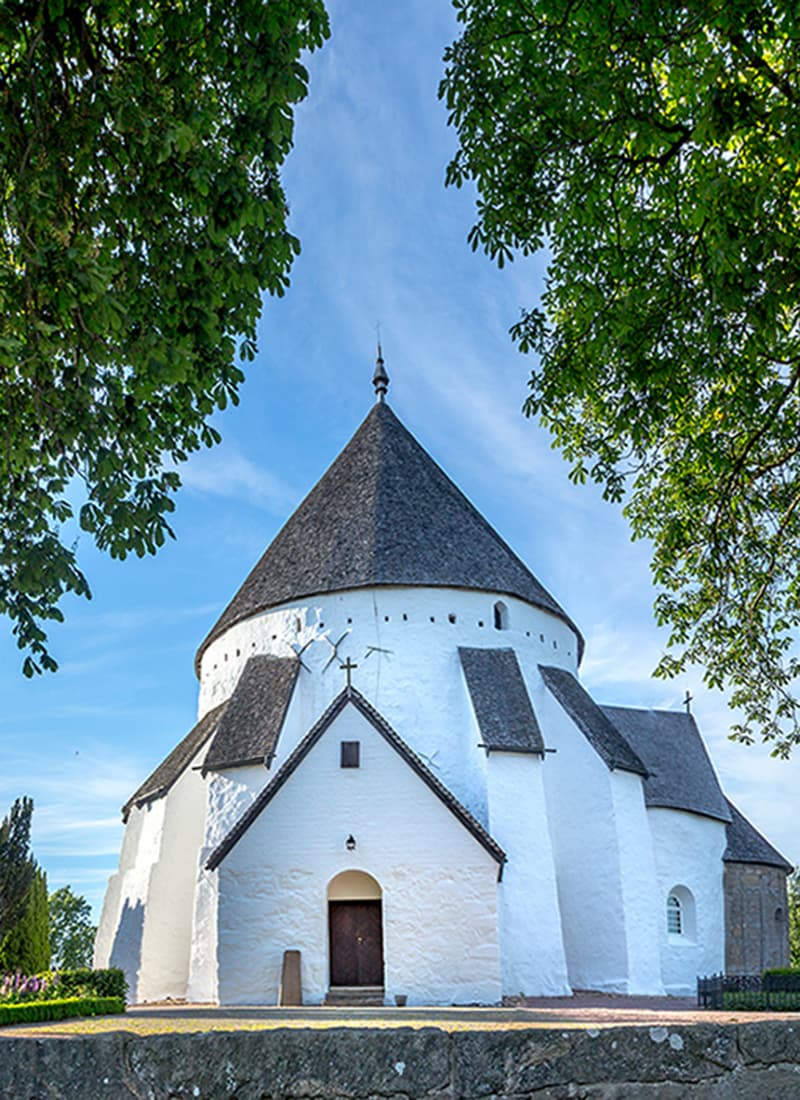 Gudhjem og Bornholm Østerlars Rundkirke